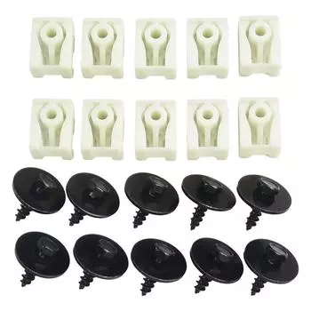 20 шт. Комплект клипс подкрылка переднего крыла, болтов с шестигранной головкой и винтов 07147311312 07149213164 Для BMW