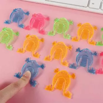 20 шт. конфетных цветных прыгающих лягушек, игрушки-прыгуны, мини-игрушки-лягушки, детский подарок на день рождения 20pcs/set