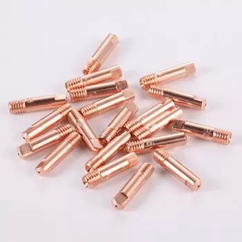20 шт. контактные насадки для сварки MIG, держатель разъема газового диффузора (0.8)