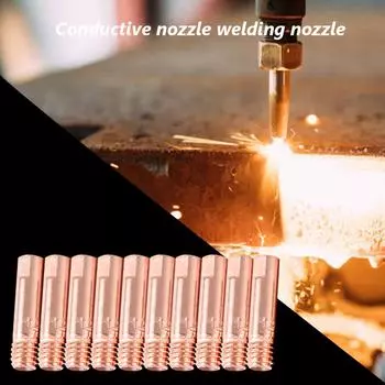20 шт. контактные насадки для сварки MIG, держатель разъема газового диффузора (1.2) #C