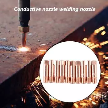 20 шт. контактные насадки для сварки MIG, держатель разъема газового диффузора (0.8) ?