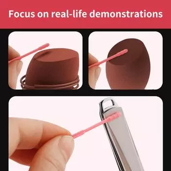 20 шт./кор. одноразовые клейкие ушные палочки, черные и розовые, липкие ушные палочки, спиральные наконечники, инструмент для удаления ушной серы, очиститель ушной серы