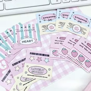 20 шт. корейская милая милая девушка мини-карта голова Kpop фото карта ювелирная упаковка DIY украшение картон прекрасная упаковка карты