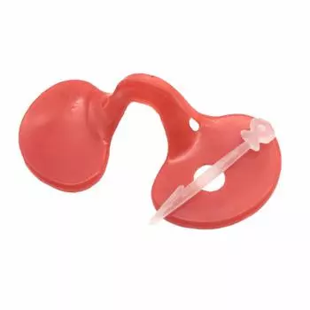 20 шт. красные очки для курицы с дырочками, очки для защиты от клевания курицы, оборудование для выращивания курицы