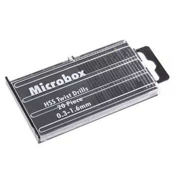 20 шт. крошечных микро сверл HSS Twist 0,3–1,6 мм модель ремесла для точных поделок ювелирных изделий часов ремонт режим сверла