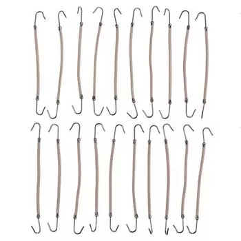 20 шт. крючки для хвостиков повязка на голову заколки для волос резинки для волос косички для волос