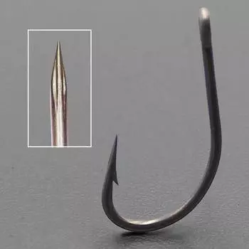 20 шт. крючки для ловли карпа с тефлоновым покрытием, рыболовные крючки из высокоуглеродистой стали, колючие изогнутые хвостовики, стильные острые крючки для ловли карпа, снасти