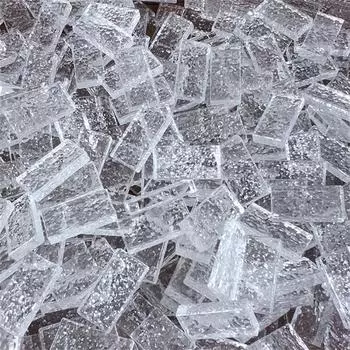 20 шт. кукольный домик мини прозрачные кирпичи водная рябь стеклянные кирпичи модель кукольный домик микро сцена строительство реквизит