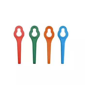 20 шт. L95 негабаритная газонокосилка с пластиковым лезвием, газонокосилка, газонокосилка с пластиковым лезвием, аксессуары для садовых инструментов 20pcs красный