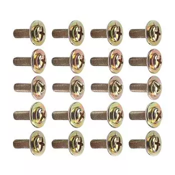 20 шт. легких винтов для крепления барабанных ушек, набор винтов для крепления барабанных ушек, легко устанавливаемых винтов для крепления барабанных ушек