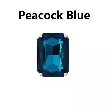 20 шт./лот, 10*14 мм, изготовление ювелирных изделий, поделки своими руками, популярные стразы, пришитые на плоской спине, прямоугольные хрустальные стеклянные бусины, нежные ювелирные изделия 10x14mm 20pcs