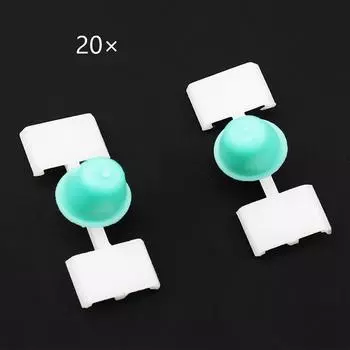 20 шт./лот боковые молдинги отделочные клипсы 51138250585 для BMW 3 серии E46 купе кабриолет