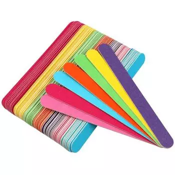 20 шт./лот, деревянная пилочка для ногтей 180/240, цветная наждачная бумага, буферный блок для педикюра, маникюра, инструменты для полировки, профессиональные пилочки для ногтей