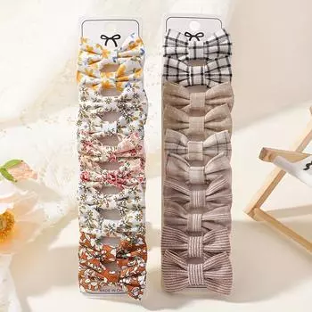 20 шт./лот Детские заколки для волос для девочек Милые головные уборы Бант для малышей Скранчи Зажимы для волос Детские заколки Головные уборы Аксессуары для волос