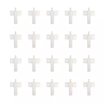 20 шт./лот кухонный шкаф дверной стопор ящик мягкий бесшумный доводчик амортизаторы серый/белый белый