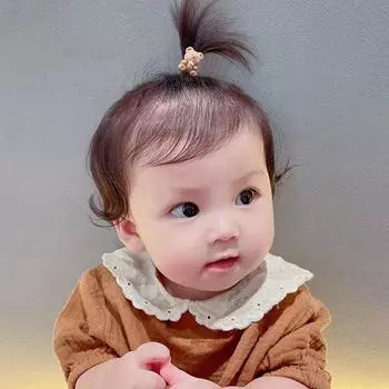 20 шт./лот, милый мультяшный медведь, кролик, повязка на голову, эластичная резинка, головной убор, цветочный бант, детские аксессуары для волос, украшения Style 1