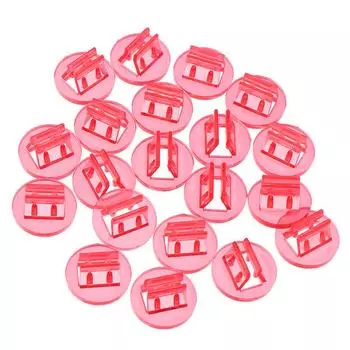 20 шт./лот прозрачная пластиковая подставка для карточек для настольных игр держатель для карт игровые аксессуары зелёный