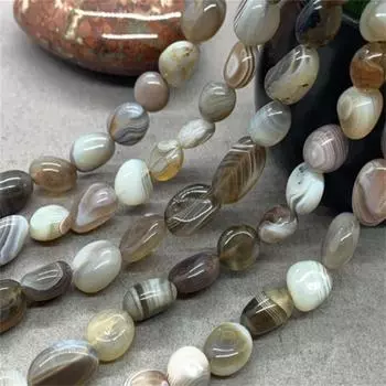 20 шт./лот, свободные бусины из натурального агата Персидского залива, нерегулярные бусины-проставки 8*10mm