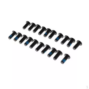 20 шт M5x10 мм стальные велосипедные болты ротора дискового тормоза винты для велосипедного диска