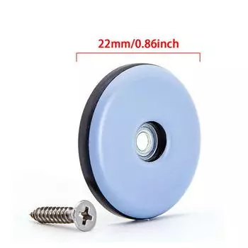 20 шт. мебельные направляющие с винтами PTFE для дивана, кровати, стола, кушетки, обеденных стульев, прочные мебельные ножки-слайдеры