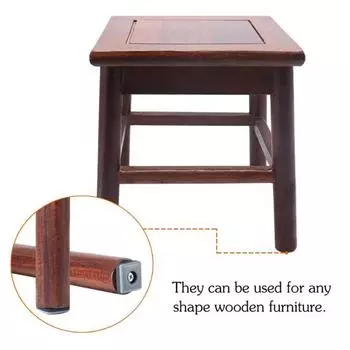 20 шт. мебельный коврик для ног, нескользящий, износостойкий, противоударный, шумоподавляющий, стол, стул, бесшумный защитный коврик, товары для дома 25mm Round