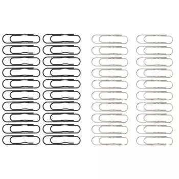 20 шт. металлических зажимов для ручек с гальваническим покрытием, прочный зажим, изысканный держатель для ручек для офиса Black