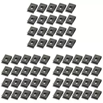 20 шт. Металлический U-образный зажим, фиксированный крепеж, зажимы, люверс для крепления листовой доски