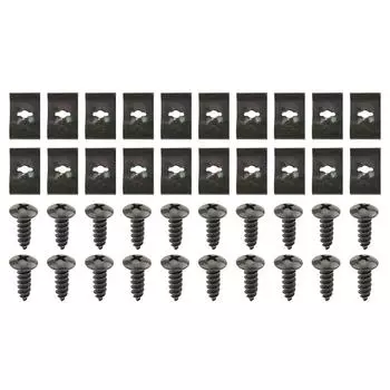 20 шт. Металлический U-образный зажим с винтовым креплением, зажимы для листовой доски, крепление DE