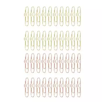 20 шт. металлический зажим для ручки с сильной силой зажима, держатель для карандашей с защитой от потери бумаги для школы и офиса Gold