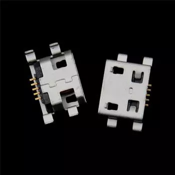20 шт. Micro Usb 5-контактный разъем типа B гнездо для зарядки