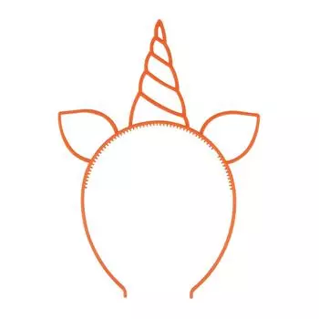 20 шт. Милые обручи для волос в виде единорогов конфетных цветов для детской вечеринки, фестиваля, DIY головной убор, украшения для волос, головной убор для детей Size fits all