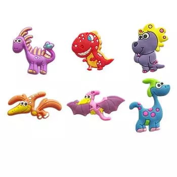 20 шт. милый мягкий клей динозавр красочный плоский кабошон скрапбукинг кавайные DIY декоративные аксессуары One Size синий