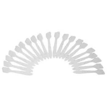 20 шт. Мини-косметический шпатель, многоцелевая прозрачная ложка для крема для лица, для нанесения кремов на лицо