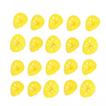 20 шт. Мини-ловушка для пчел в форме цветка, многоразовая, воронкообразная ловушка для летающих насекомых, принадлежности для пчеловодства