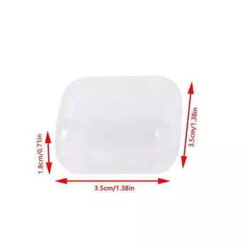 20 шт. Мини-пластиковые контейнеры для хранения, портативный органайзер для таблеток и лекарств 20pcs