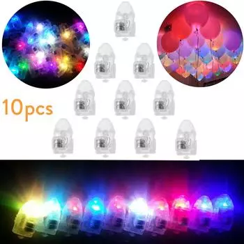 20 шт. мини-шар пулевый переключатель лампочка светящийся бумажный фонарь DIY декор