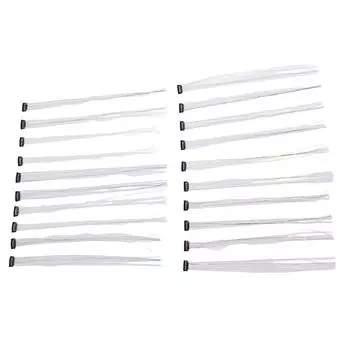 20 шт. мишура из конского волоса, красочные декоративные аксессуары для лошадей, зажим для свадебных вечеринок в стиле вестерн H