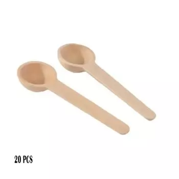 20 шт. Многоцелевые кухонные ложки Легкие мерные ложки Новые деревянные ложки