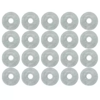 20 шт. моющаяся тряпка для швабры для пылесоса Dreame L10s Pro Ultra Heat/X30 Ultra /X30 Pro/ S10 Pro Ultra сменная насадка для швабры CHINA