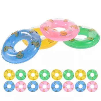20 шт. надувной круг для плавания, детские игрушки, мультяшные игрушки Kidtraxtoys Pp, детский надувной мини-круг для плавания, поплавок, игрушка