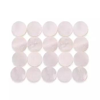 20 шт. накладки на гриф 6 мм инкрустация точек маркеры для гитары укулеле бас мандолина банджо декор