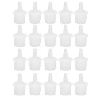 20 шт. Насадка для клея для наращивания ресниц, клей для наращивания ресниц, пробка для бутылки с клеем