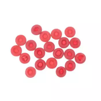 20 шт. насадок для пистолета для герметика, колпачок для экономии герметика, красный колпачок для экономии герметика one size