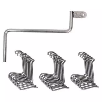 20 шт. натяжитель для забора, прочный крепежный стальной натяжитель для забора с ручкой для затягивания для садовой фермы