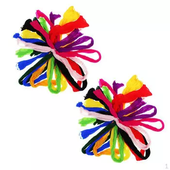 20 шт. нейлоновый цветочный материал для поделок из искусственного шелка