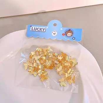 20 шт. Новые милые заколки для волос в виде бабочек, детские заколки для волос, детские головные уборы, зажимы для волос, аксессуары для волос