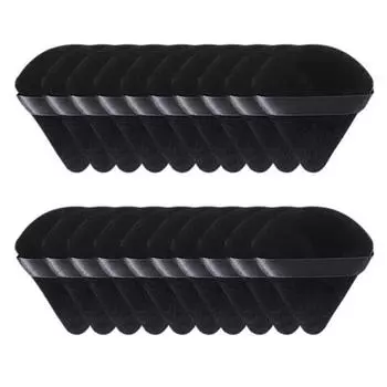 20 шт. Новые треугольные спонжи с мягкой кожей, приятные на ощупь и нежные на ощупь, подходят для использования дома или в путешествии