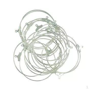 20 шт. обруч для бисера серьги уха проволока DIY изготовление колец фурнитура ювелирные изделия