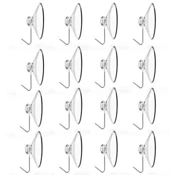 20 шт. оконные присоски с металлическими крючками, вешалка, подвесной крючок, присоска