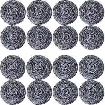 20 шт./пакет, щетка для чистки шариков из нержавеющей стали для домашней кухни, мытья посуды